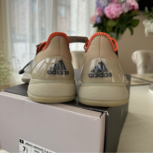 BRAND NEW ADIDAS TENNIS SNEAKER Adizero Ubersonic 3 Citified 'Light Brown - Picture 7 of 9